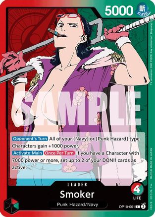 Smoker (001) (OP10-001) Royal Blood - Game Nerdz