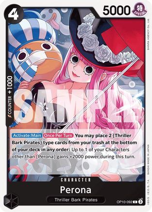 Perona (092) (OP10-092) Royal Blood - Game Nerdz