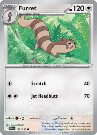 shiny furret pokemon card Pokemon Scarlet and Violet Shiny Furret 6IV-EV Trained – Pokemon4Ever