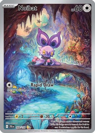 Noibat - 169/159 169 - SV09 Journey Together Holofoil - Game Nerdz