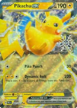 Pikachu ex (Holiday Calendar) 63 - Miscellaneous Cards Products Holofoil -  Game Nerdz