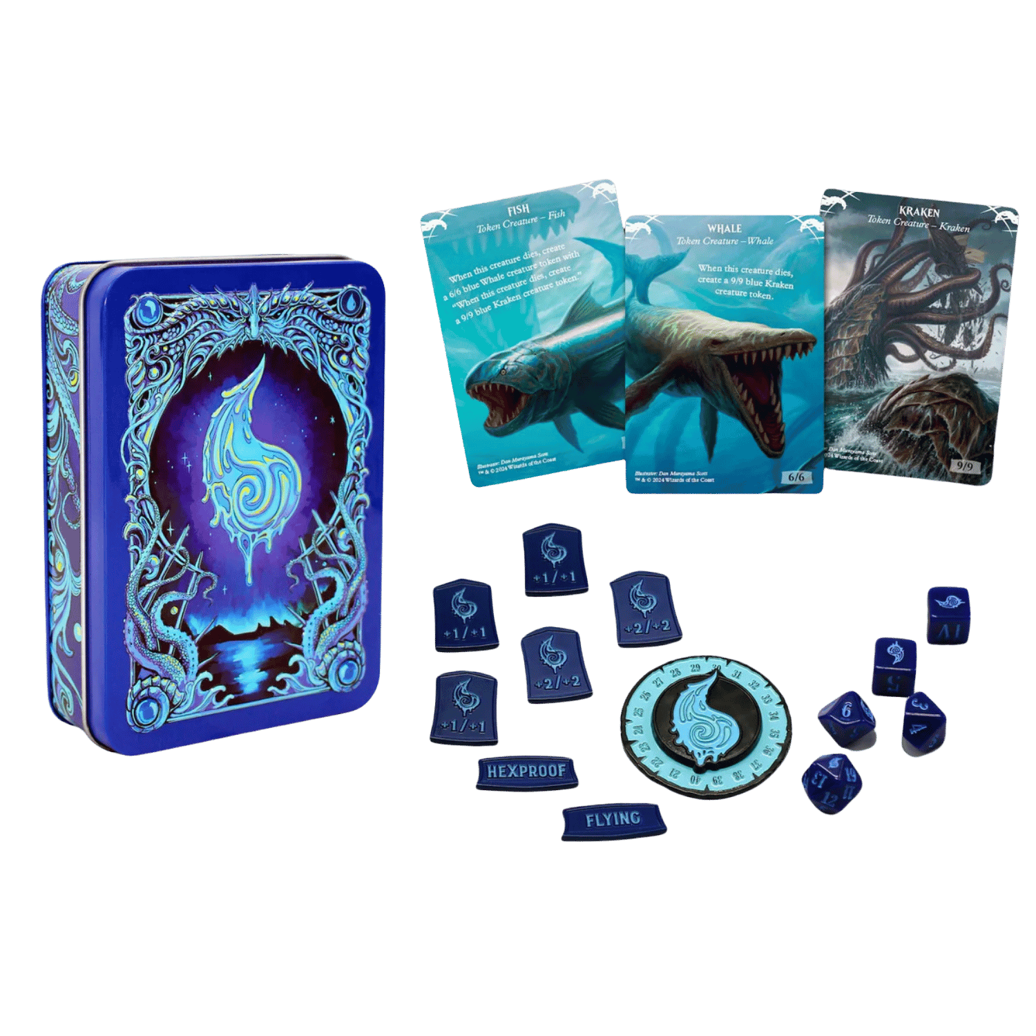 MTG マジック：ザ・ギャザリング 青マナ ブルー マナ トークンセット Magic: The Gathering - Blue Mana - Token Set - Game Nerdz