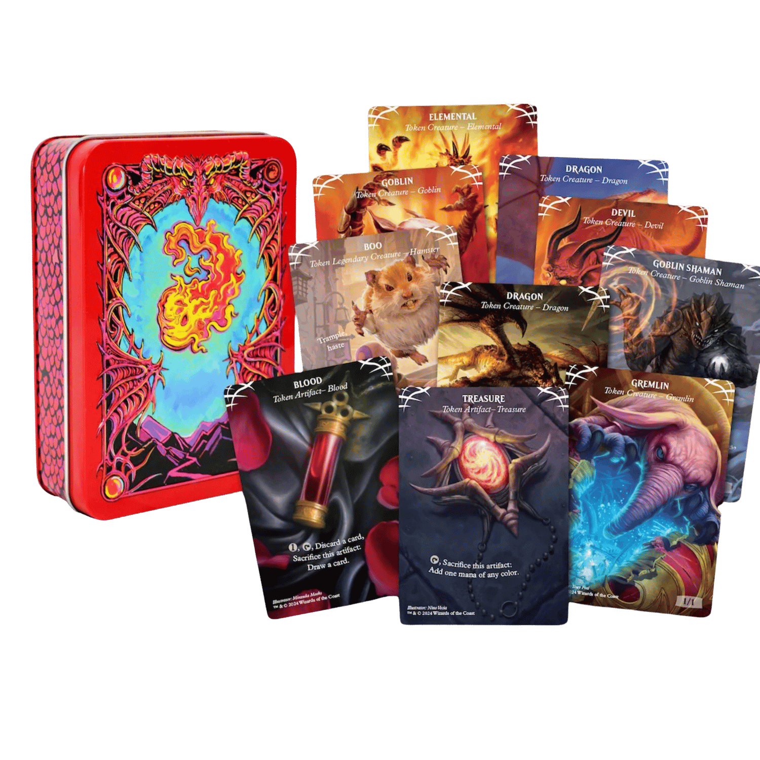 Magic: The Gathering - Red Mana - Token Set - Game Nerdz
