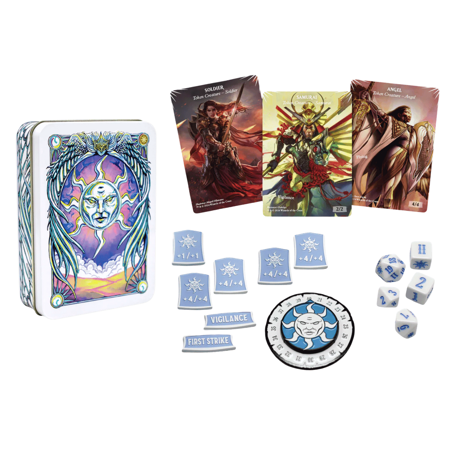 Magic: The Gathering - White Mana - Token Set - Game Nerdz