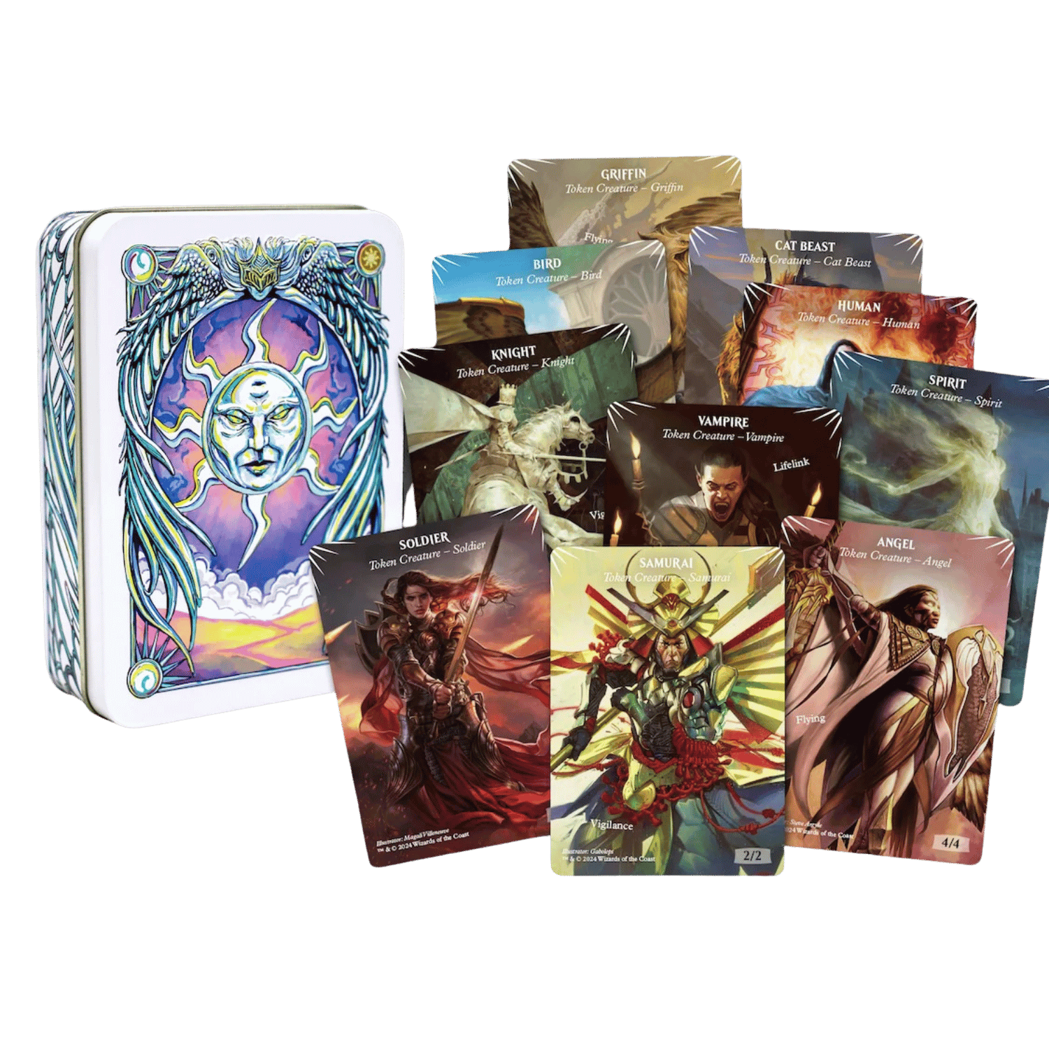 Magic: The Gathering - White Mana - Token Set - Game Nerdz