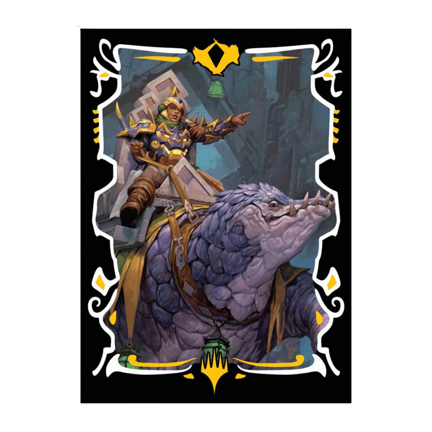 Ultra Pro Sleeves: MTG Tarkir Dragonstorm - Abzan Armor Commander (100ct)