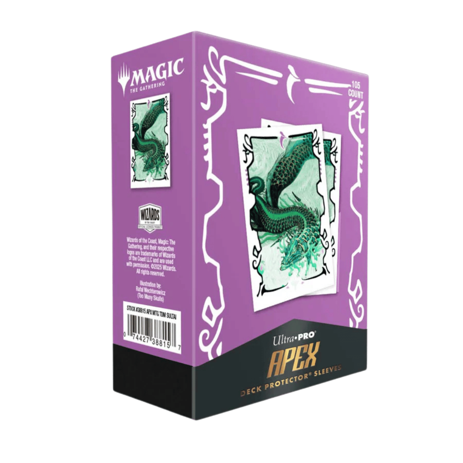 Ultra Pro Sleeves: APEX - MTG Tarkir Dragonstorm - Teval, Arbiter