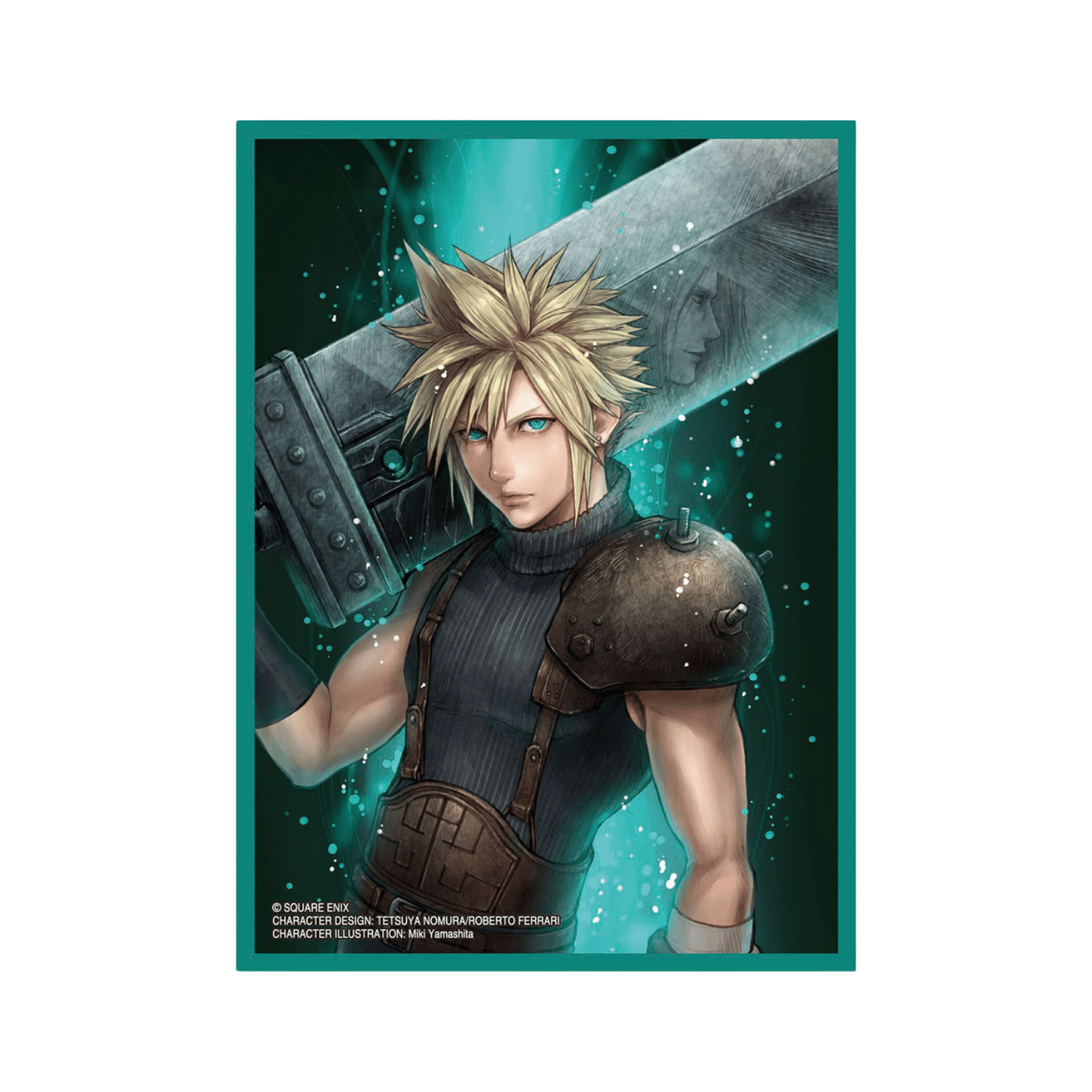 ファイナルファンタジーVII FFVII  クラウド　スリーブ　tcg ファイナルファンタジーVII TCG カードスリーブ クラウド