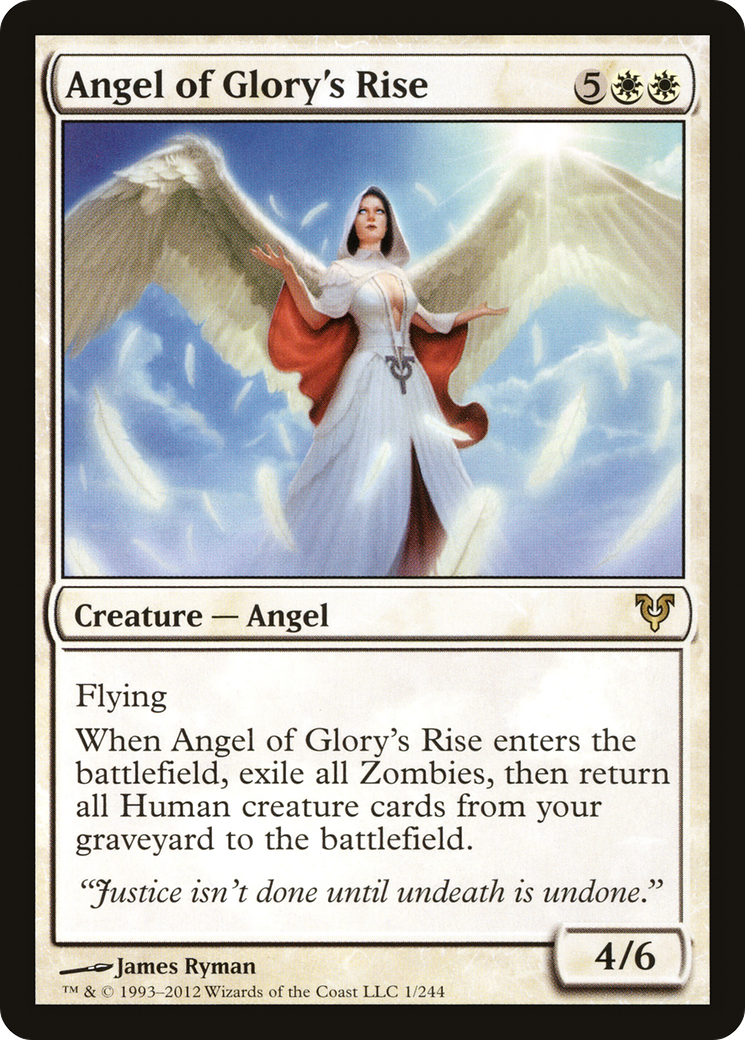 mtg card avacyn Magic: the Gathering - Avacyn, Guardian Angel (003/269) When a non Angel of Glory's Rise (AVR-001)