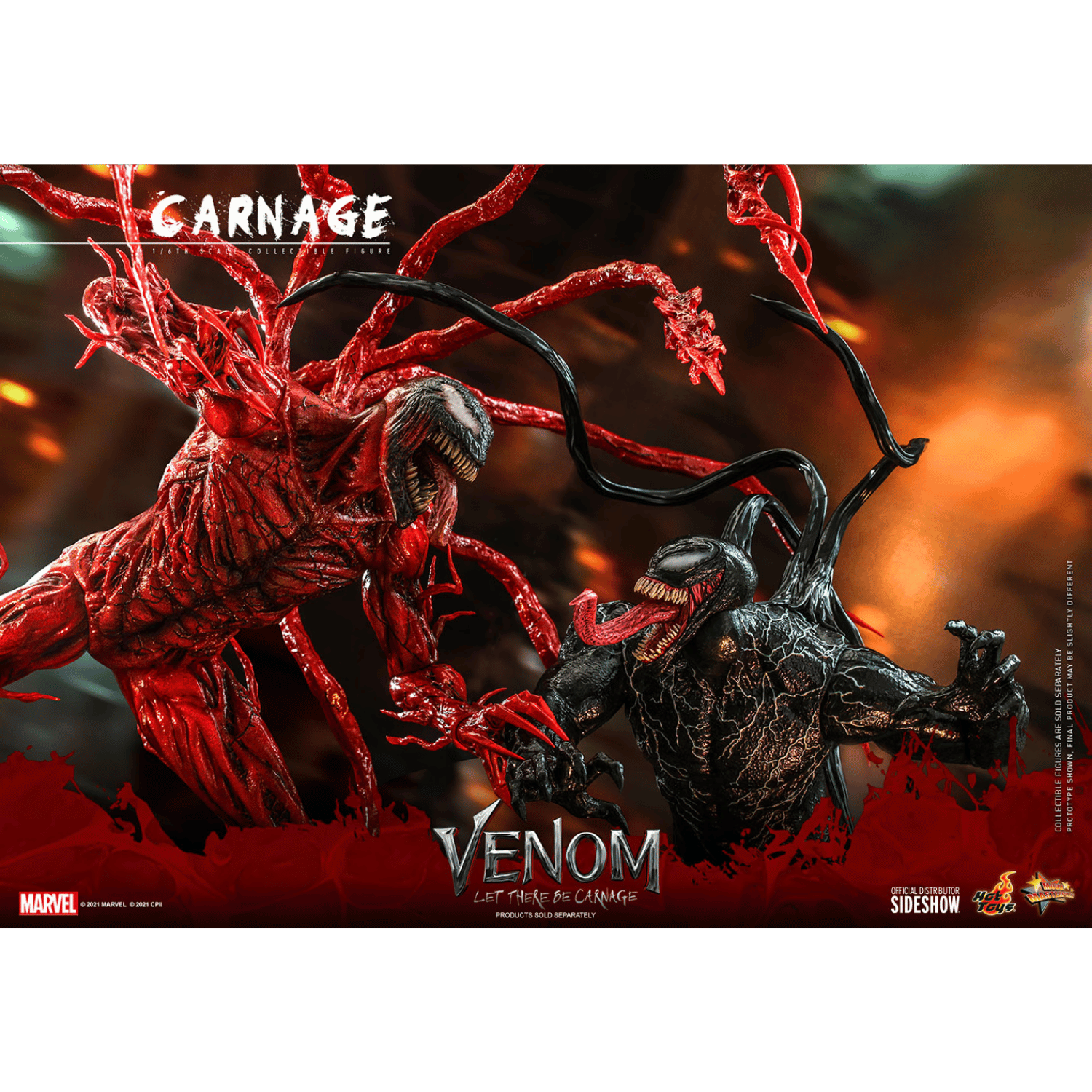 Venom: Let There Be Carnage: Carnage - 1/6th Scale Collectible