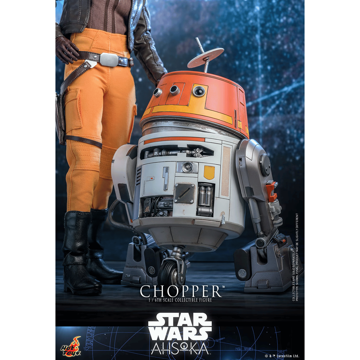 Star Wars: Ahsoka: Chopper - 1/6th Scale Collectible Figure