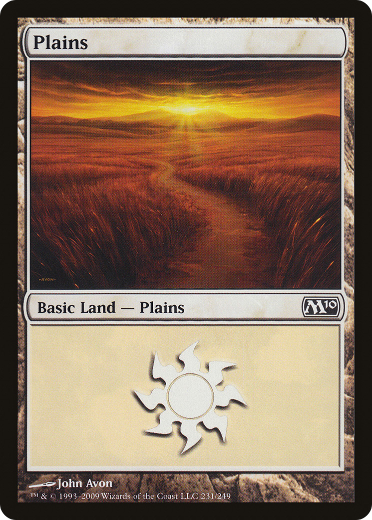 Plains (M10-231) - Magic 2010 - Game Nerdz