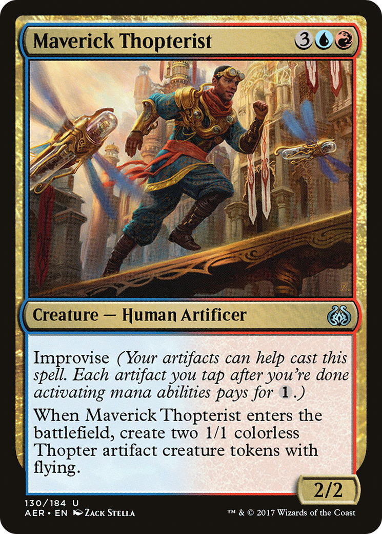 Maverick Thopterist (AER-130) - Aether Revolt - Game Nerdz
