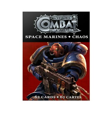 Warhammer 40K: Citadel Combat Cards Space Marines / Chaos - Game Nerdz