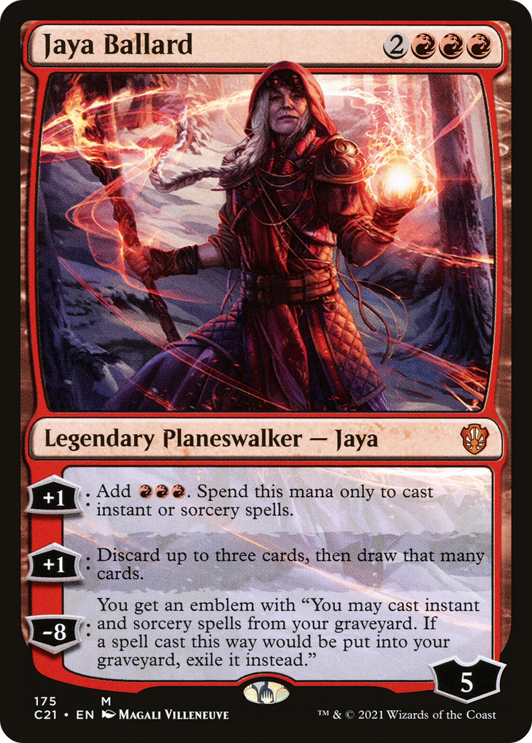 Jaya Ballard (C21-175) - Commander 2021 - Game Nerdz