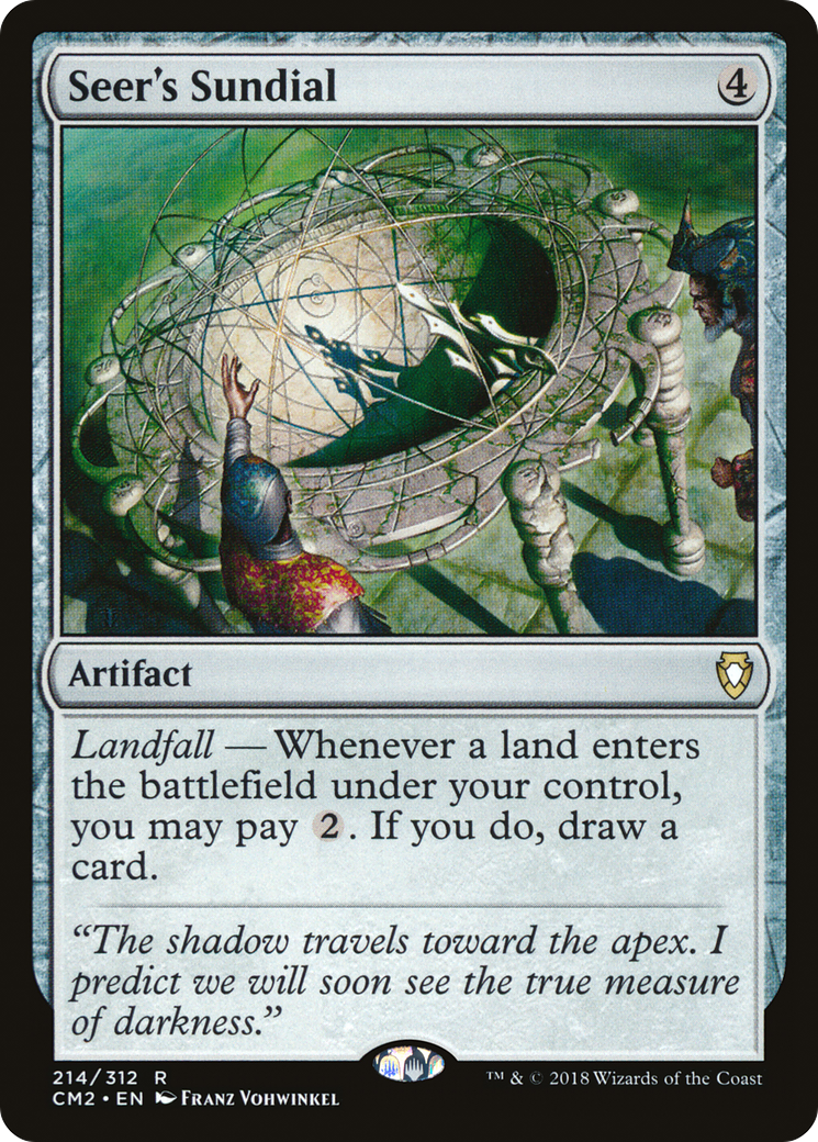 Seer's Sundial (CM2-214) - Commander Anthology Volume II - Game Nerdz