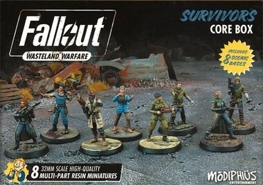 Fallout: Wasteland Warfare - Survivors Core Box - Game Nerdz