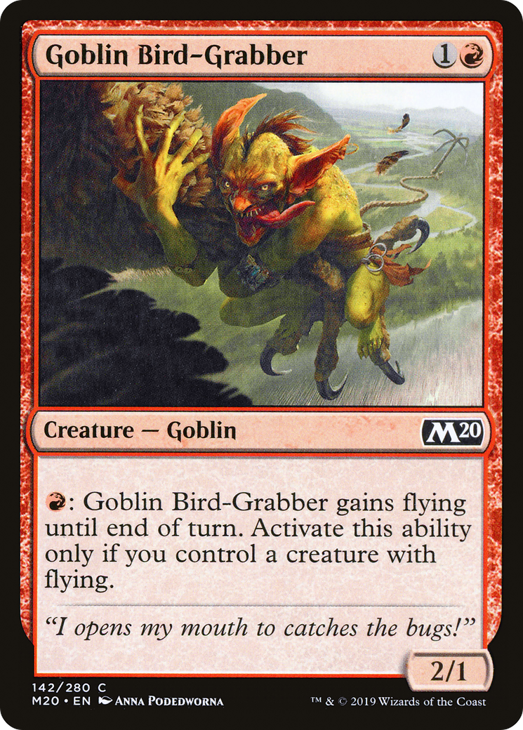 Goblin Bird-Grabber (M20-142) - Core Set 2020 - Game Nerdz