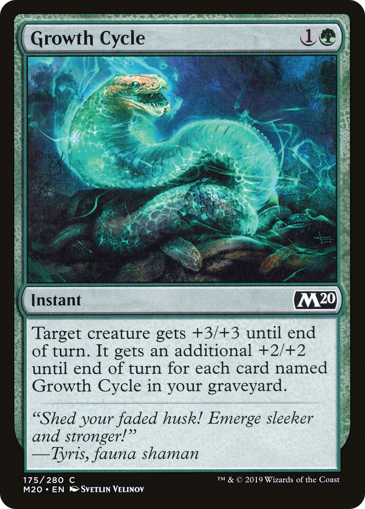 mtg growth cards Season of [Wilds of Eldraine: Enchanting Tales] At the beginning of each combat Unnatural Growth | Wilds of