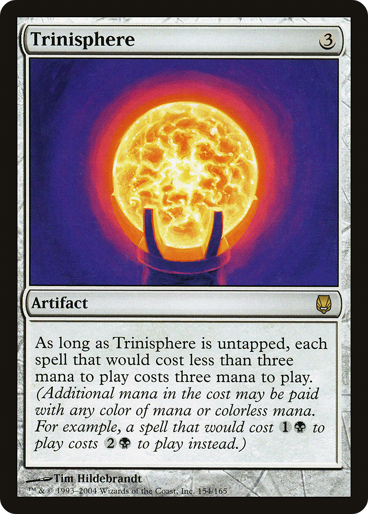 MTG 三なる宝球 Trinisphere 2枚セット 英語 DST Trinisphere (DST-154) - Darksteel - Game Nerdz
