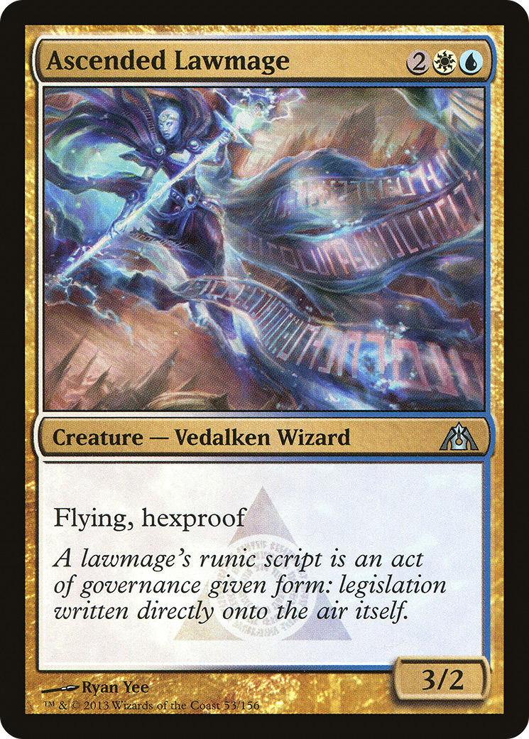 Ascended Lawmage (DGM-053) - Dragon's Maze - Game Nerdz