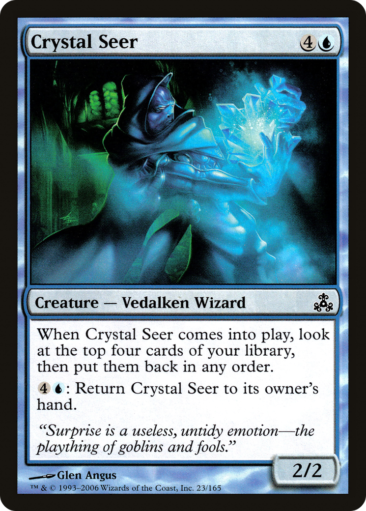 Crystal Seer (GPT-023) - Guildpact Foil - Game Nerdz