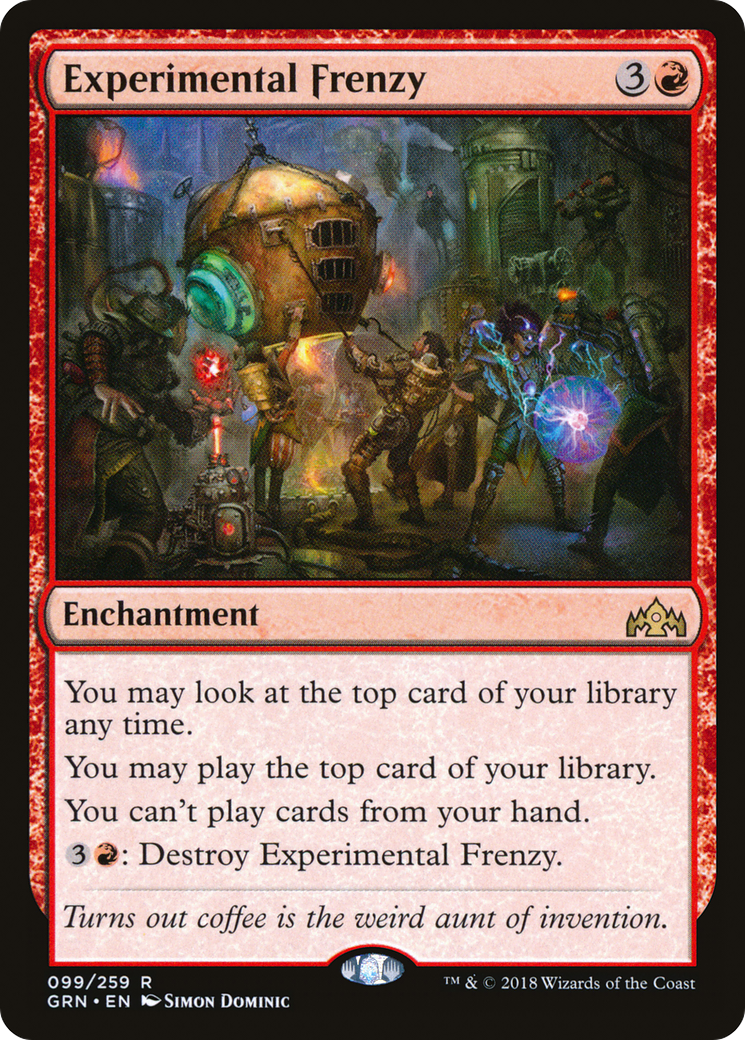 Experimental Frenzy (GRN-099) - Guilds of Ravnica Experimental Frenzy (GRN-099) - Guilds of Ravnica