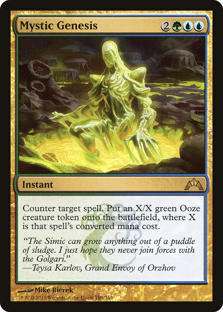 gatecrash cards mtg 1 X Magic the Gathering GTC Battle Pack : Toys & Games If you dont Mystic Genesis (GTC-180) - Gatecrash