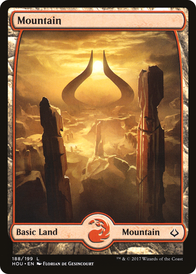 Mountain (HOU-188) - Hour of Devastation Foil - Game Nerdz