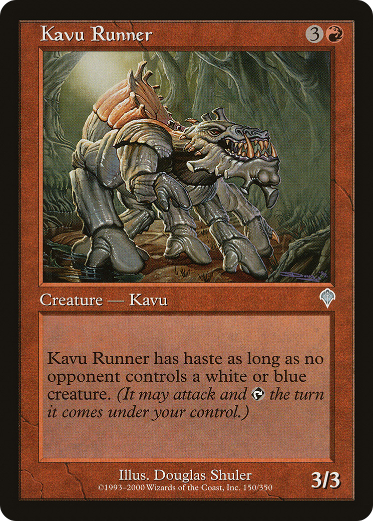 mtg discord card Kavu Climber x4 - Masters 25