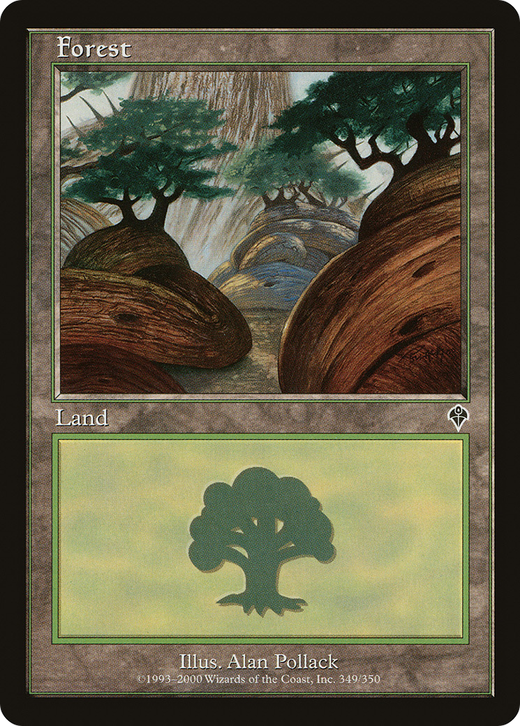 バラ売り可* 森/Forest UNH英語foil2枚セット Forest381__