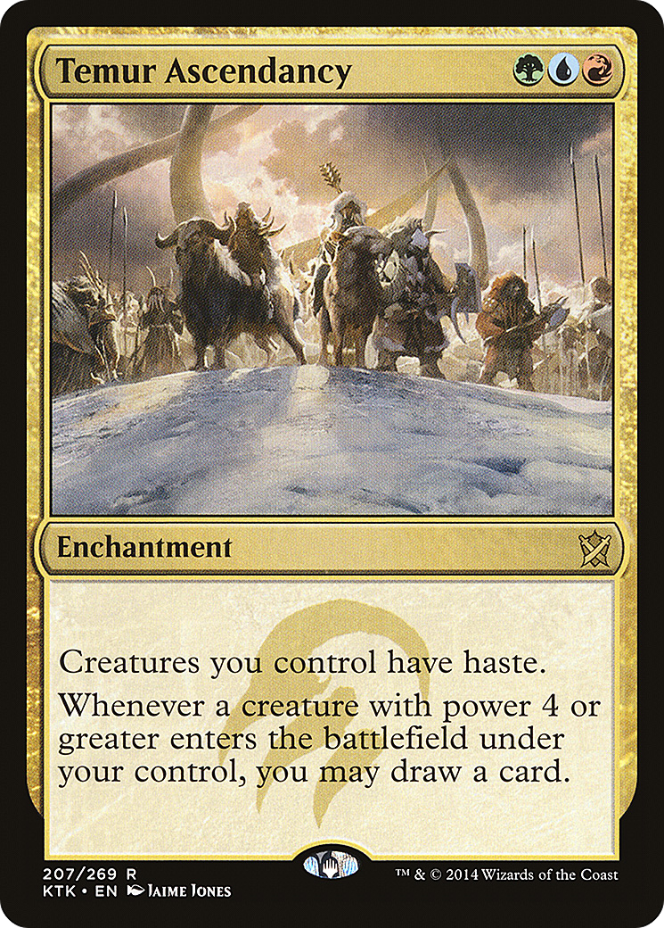 Temur Ascendancy (KTK-207) - Khans of Tarkir - Game Nerdz Temur Ascendancy (KTK-207) - Khans of Tarkir - Game Nerdz