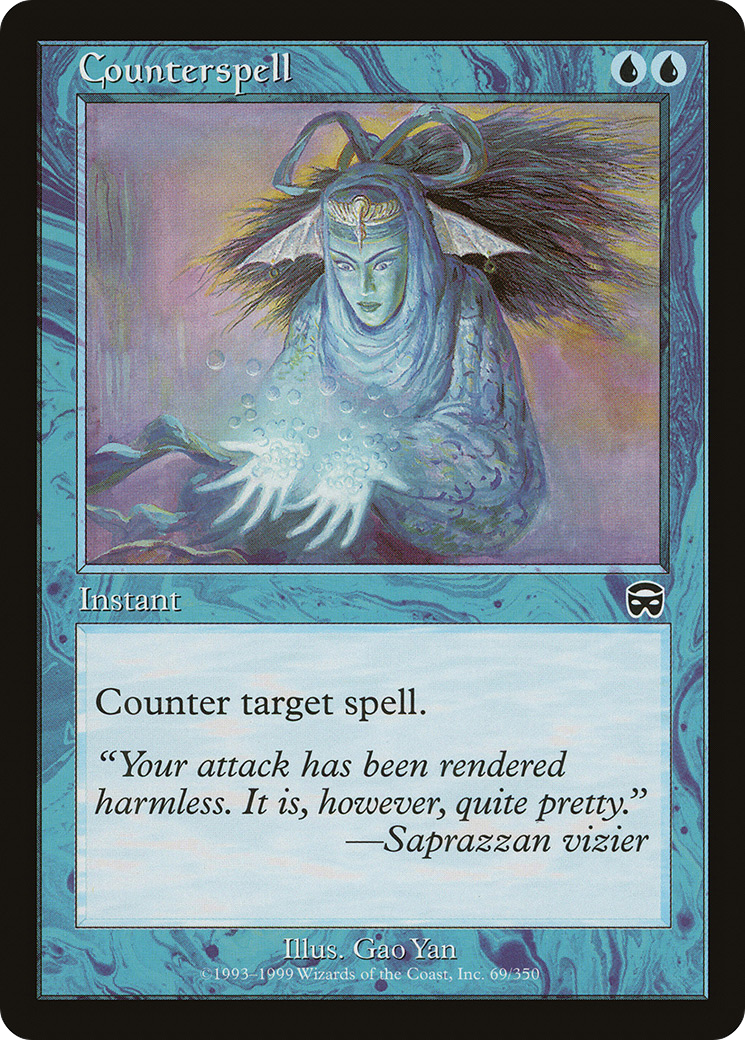 Counterspell (MMQ-069) - Mercadian Masques Foil - Game Nerdz