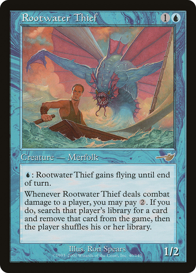 Rootwater Thief (NMS-040) - Nemesis Foil - Game Nerdz