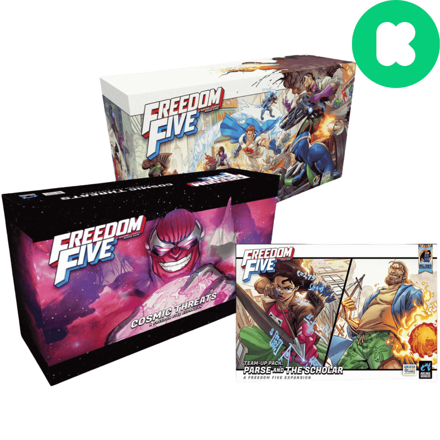 Freedom Five: A Sentinel Comics Board Game - All-In Gameplay