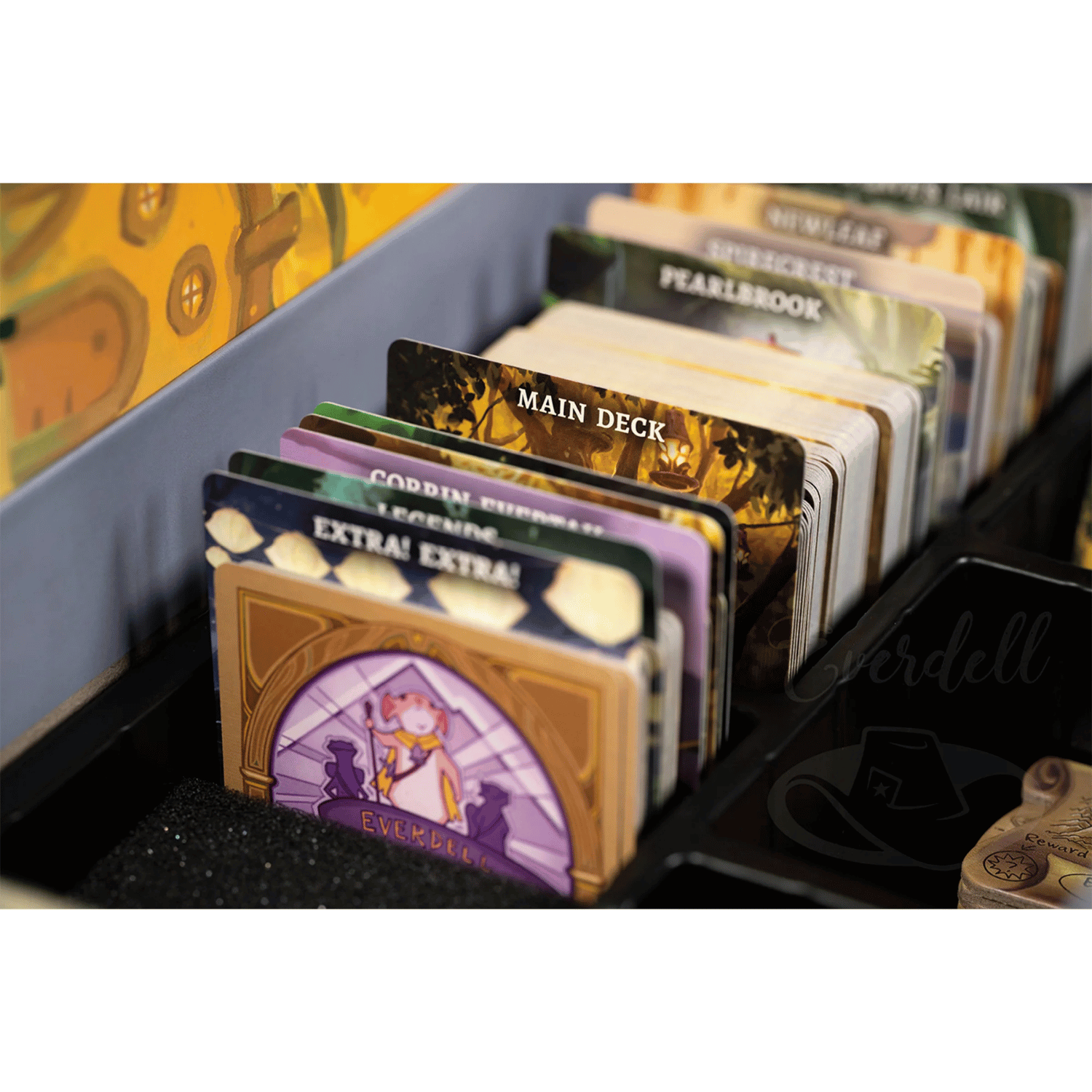 everdell card sleeve set Expansions Oversized Cards Designed to match the elegance and charm of Everdell Product Details | Everdell: The