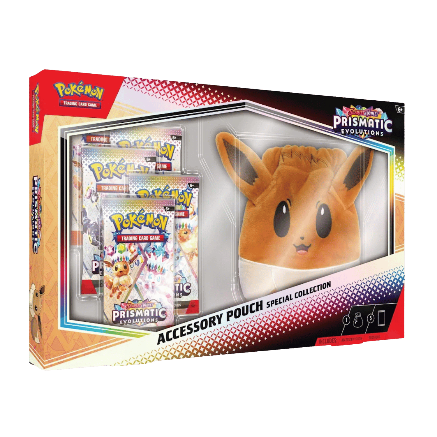 Prismatic Evolutions アクセサリーポーチセット Pokemon: Scarlet & Violet - Prismatic Evolutions - Accessory