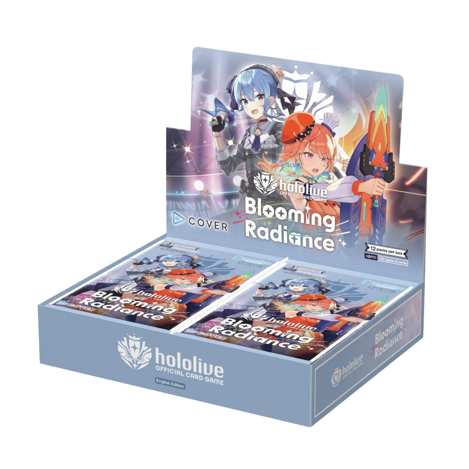 hololive ブルーミングレディアンス BOX
未開封 1カートン hololive OFFICIAL CARD GAME ブースターパック第1弾