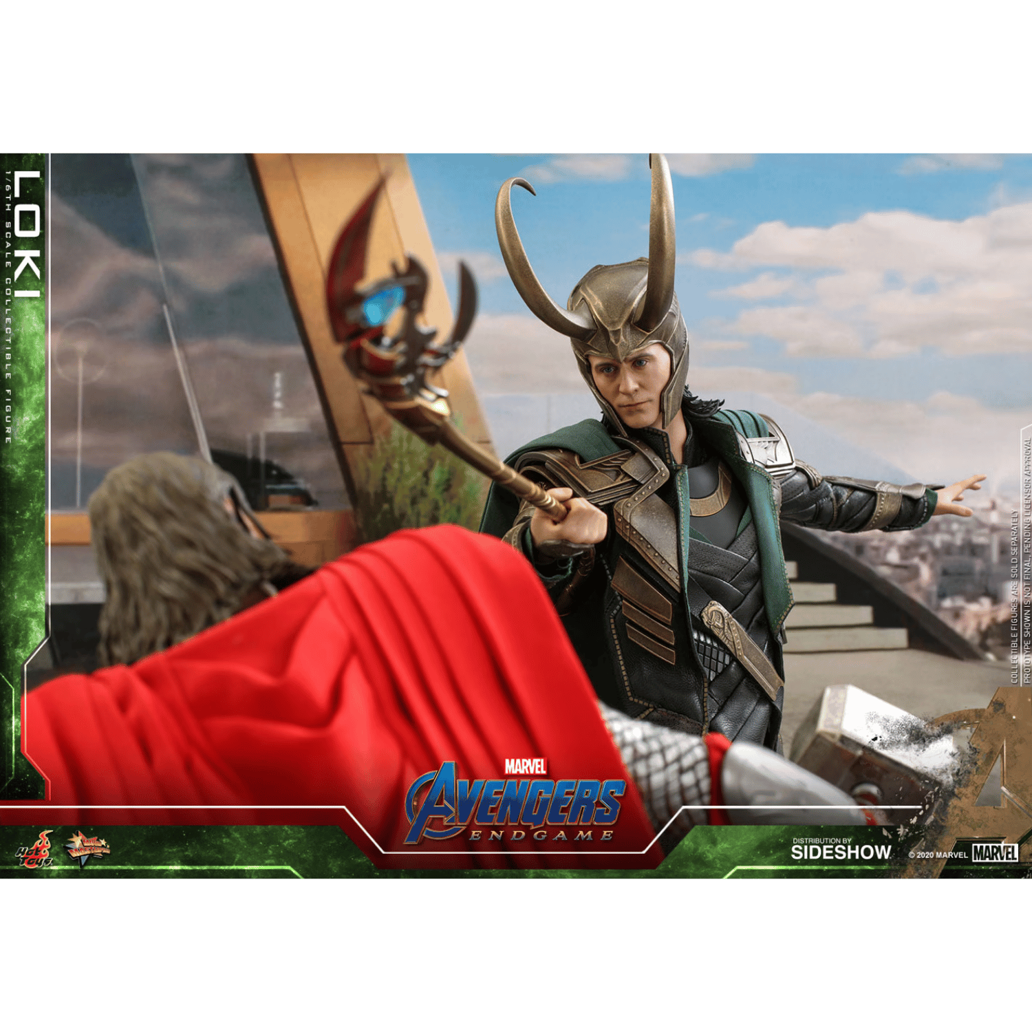 Figurine Hot Toys Loki - Avengers Endgame - 1/6 - MMS579 - 12 Pouces NEUVE