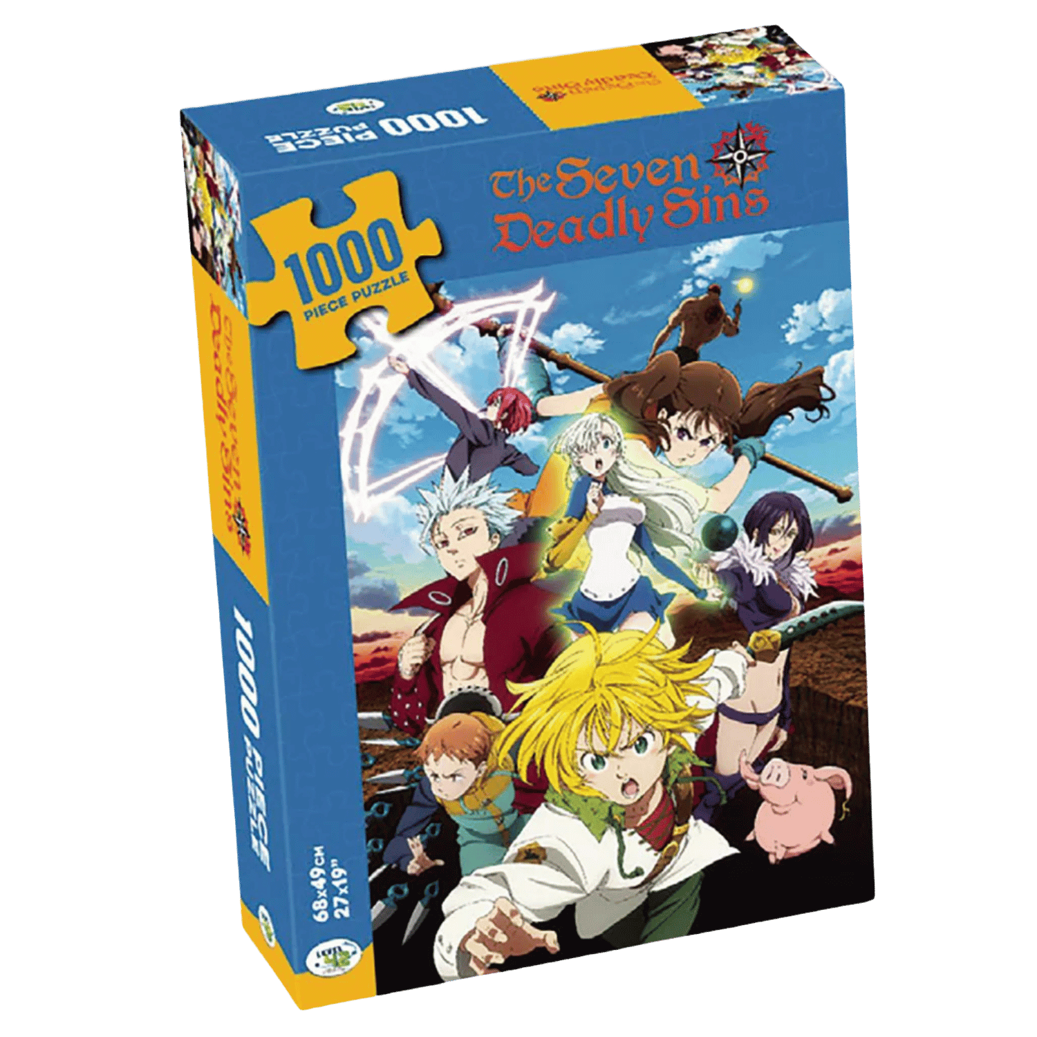 The Seven Deadly Sins Officially Licensed Puzzle (1000pcs) Game Nerdz