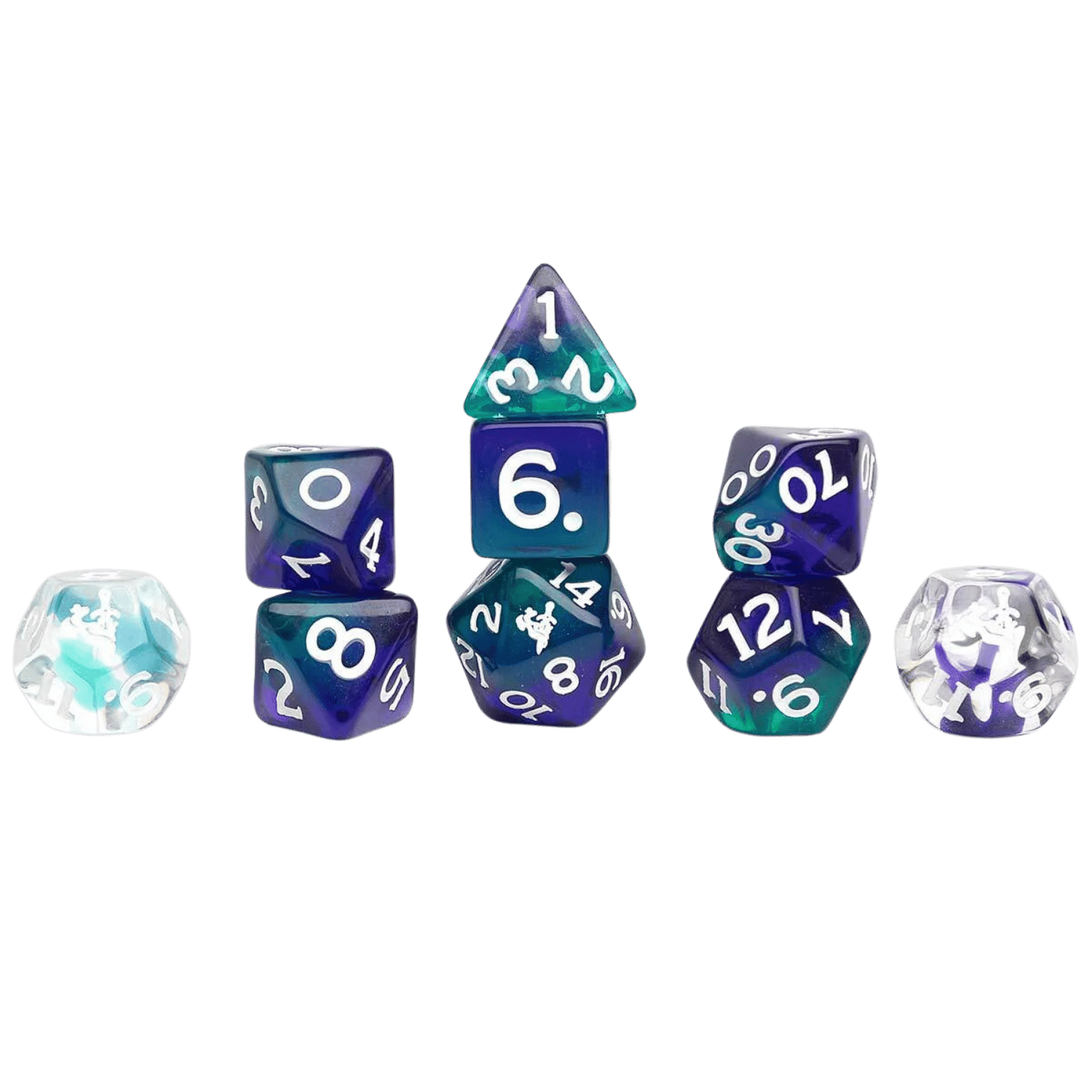 Daggerheart: Fate of Duality Dice Set Daggerheart: Fate of Duality Dice Set