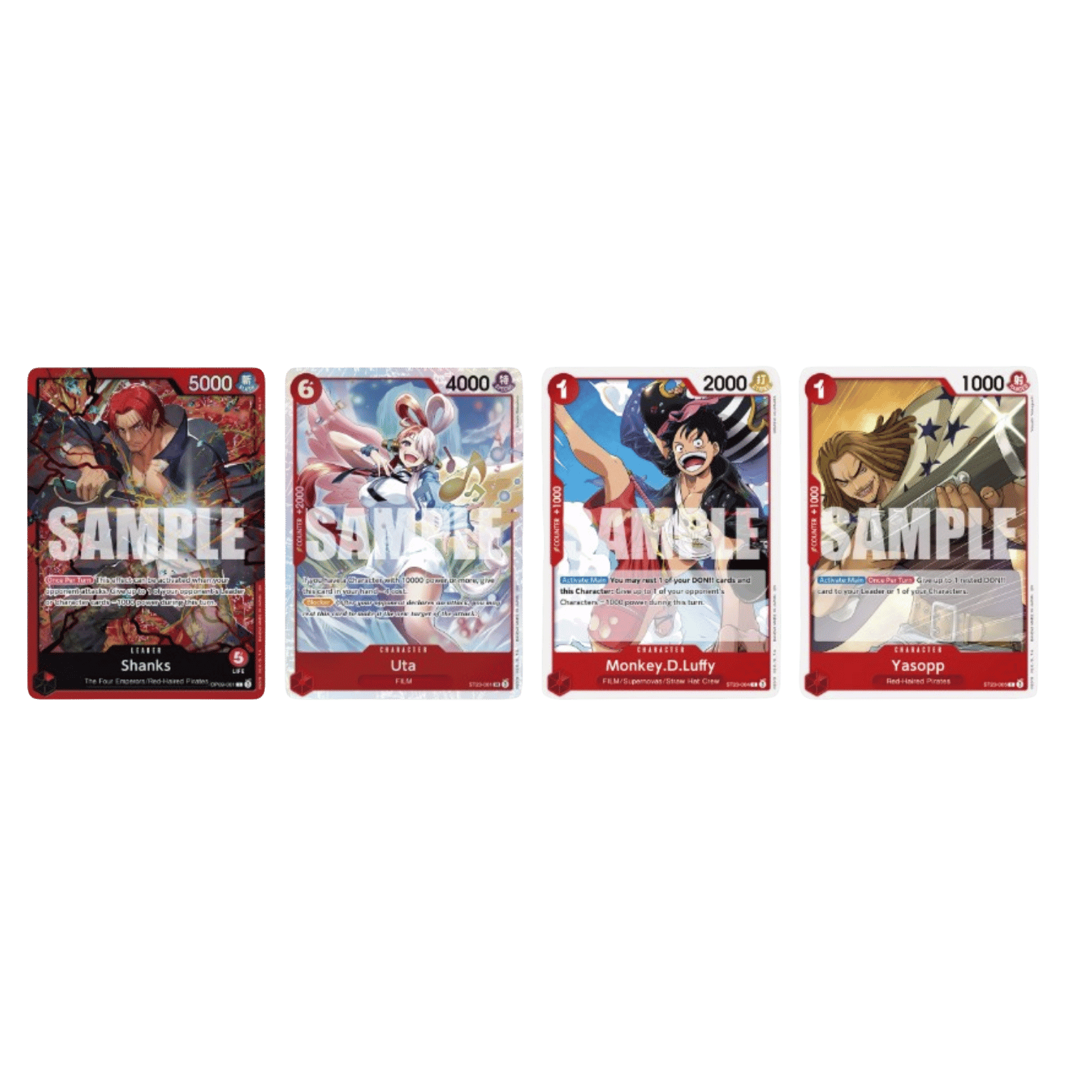 one piece tcg red deck One Piece TCG: Red main image 1