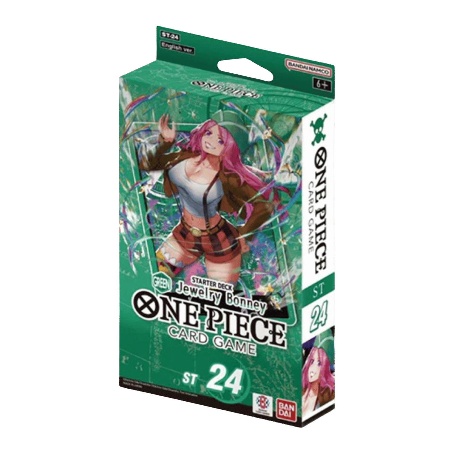 TOCA2700NE-SB Players Series ボンゴ One Piece TCG: (Green) Jewelry Bonney - Starter Deck ST-24