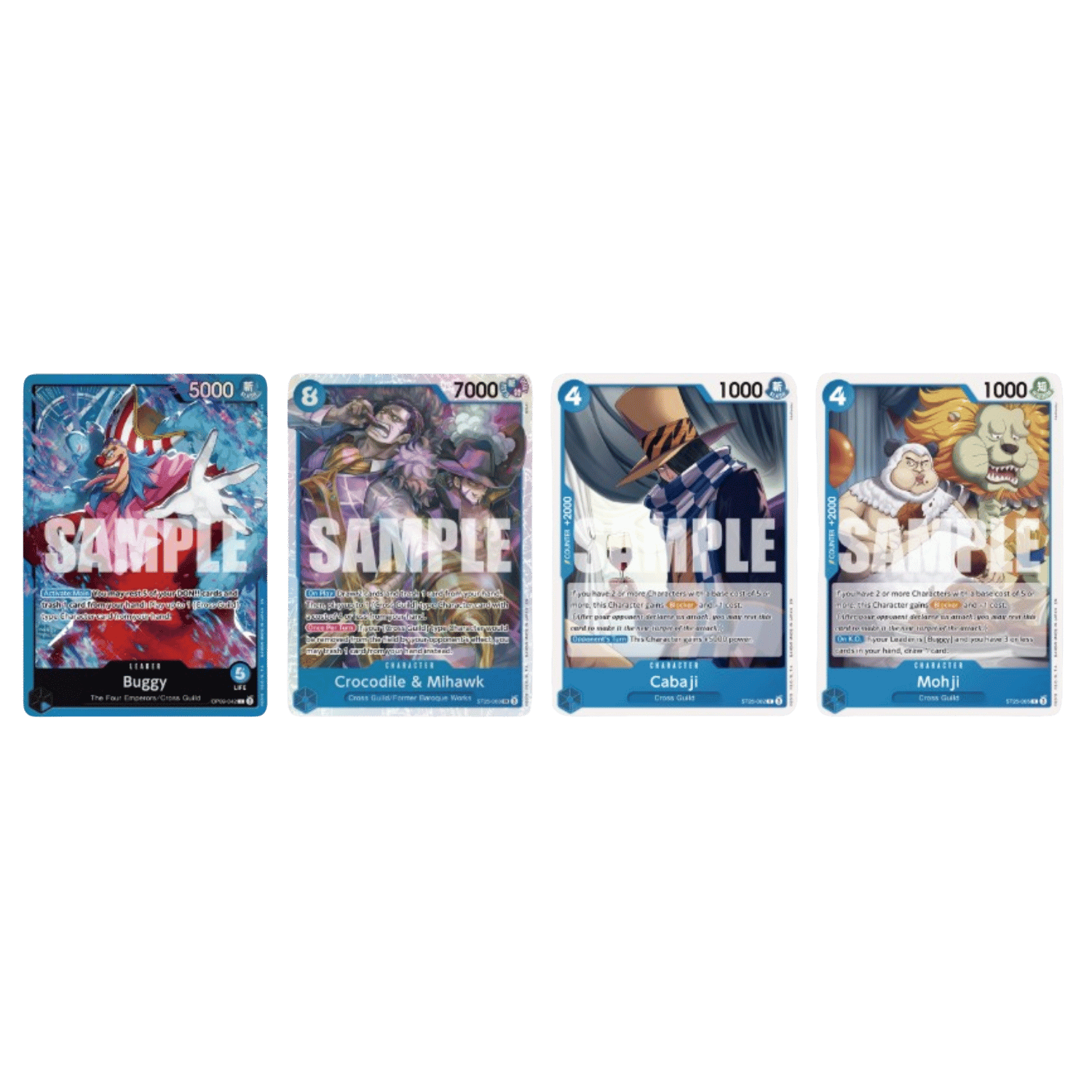 one piece card game blue deck Blue Donquixote Doflamingo (ST-17) Starter Deck - One Piece Card Game main image 0