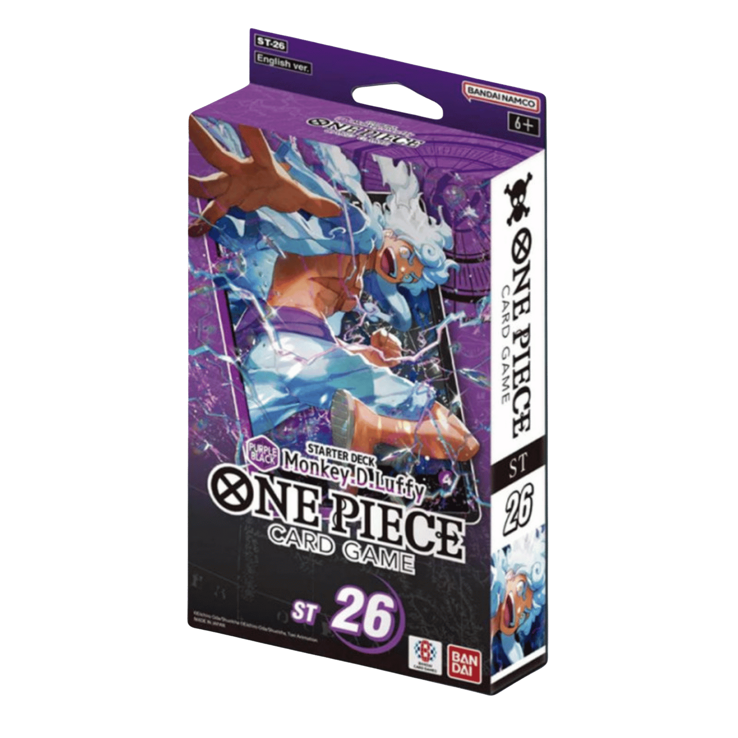 【初版】ONE PIECE 1〜6 One Piece TCG: (Purple-Black) Monkey.D.Luffy ST-26 - Game Nerdz