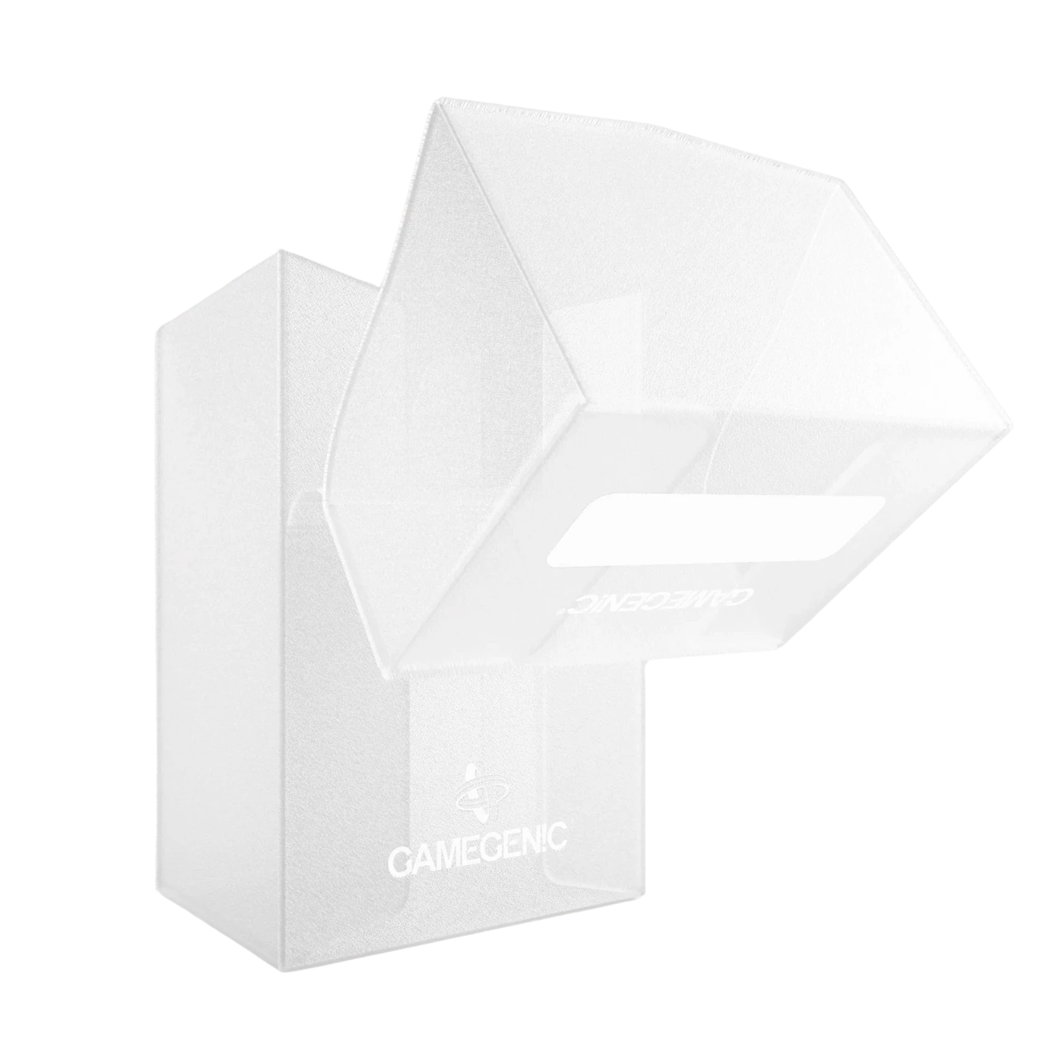Gamegenic Deck Box: Mini American Card Holder 60+ (Clear) - Game Nerdz