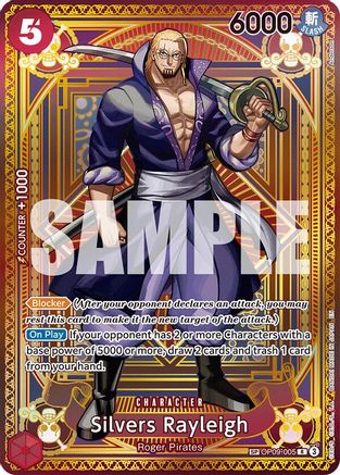 Silvers Rayleigh (SP) (OP09-005) A Fist of Divine Speed Foil