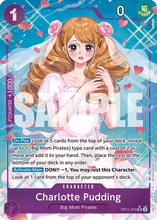 Charlotte Pudding (Alternate Art) (OP11-070) A Fist of Divine