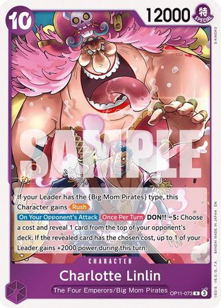 Charlotte Linlin (OP11-073) A Fist of Divine Speed Foil - Game Nerdz