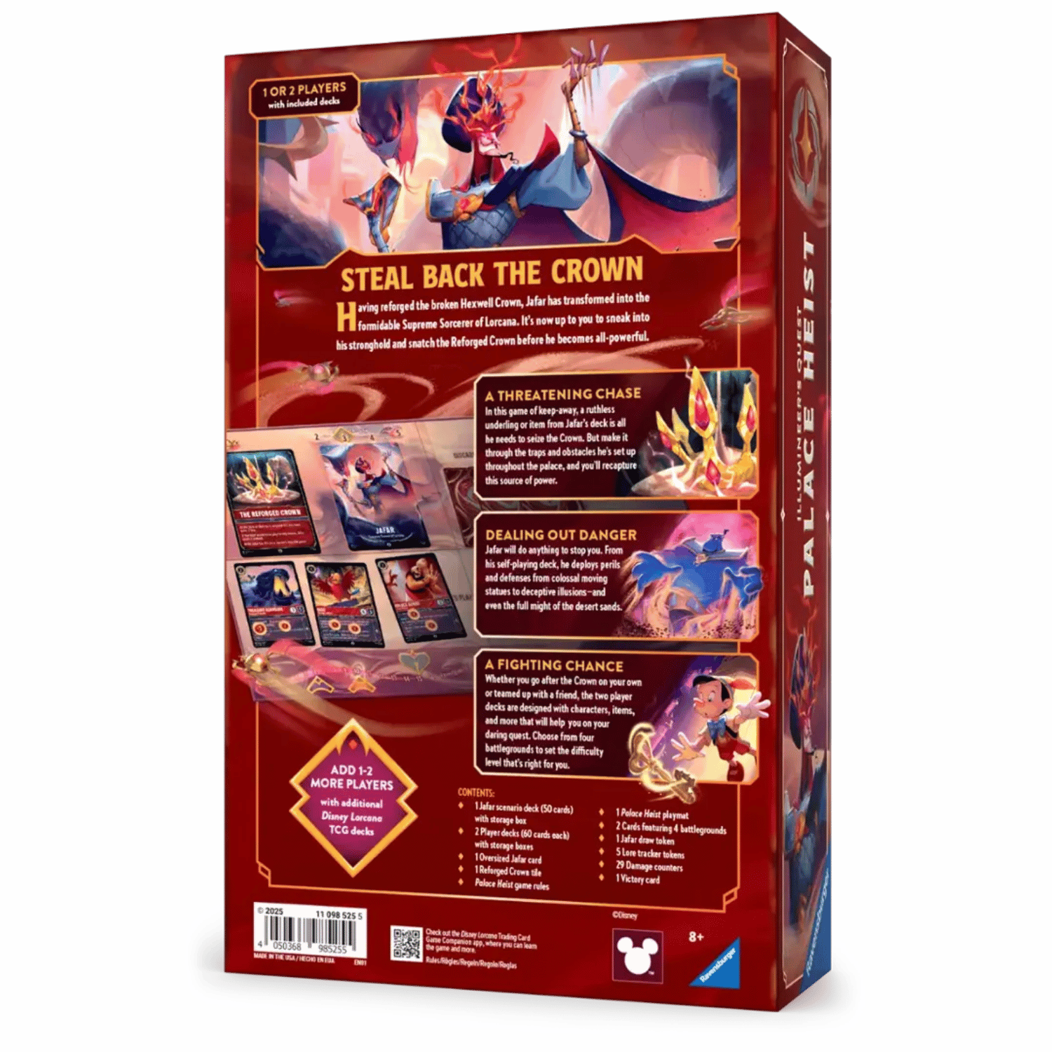 Disney Lorcana TCG: Reign of Jafar - Illumineer's Quest - Palace Heist -  Game Nerdz